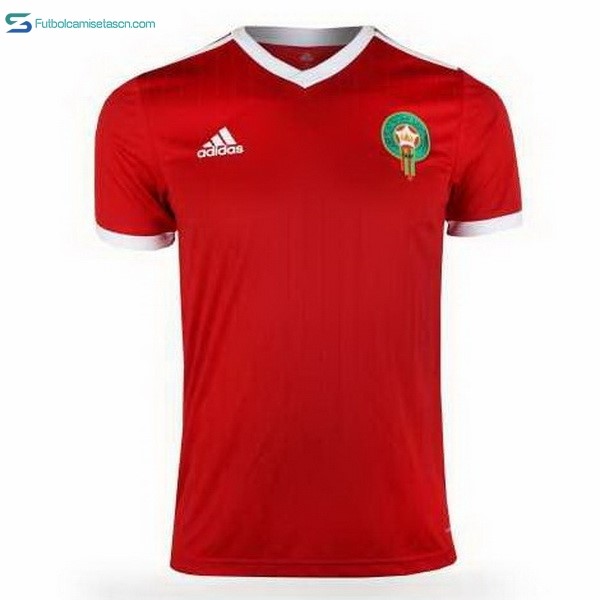 Camiseta Marruecos 1ª 2018 Rojo